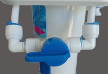RO flushing valve drinking poition RHS